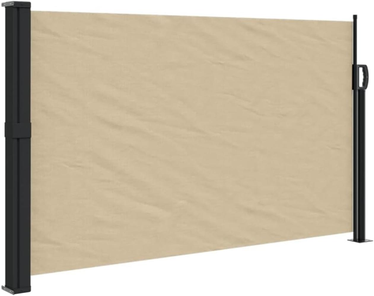 Seitenmarkise Ausziehbar Beige 120x600 cm 4004495 Bild 1