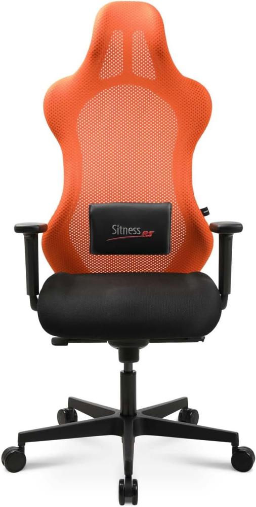 Topstar Sitness RS Sport Gamingstuhl, Kunststoff, orange/schwarz, One Size Bild 1