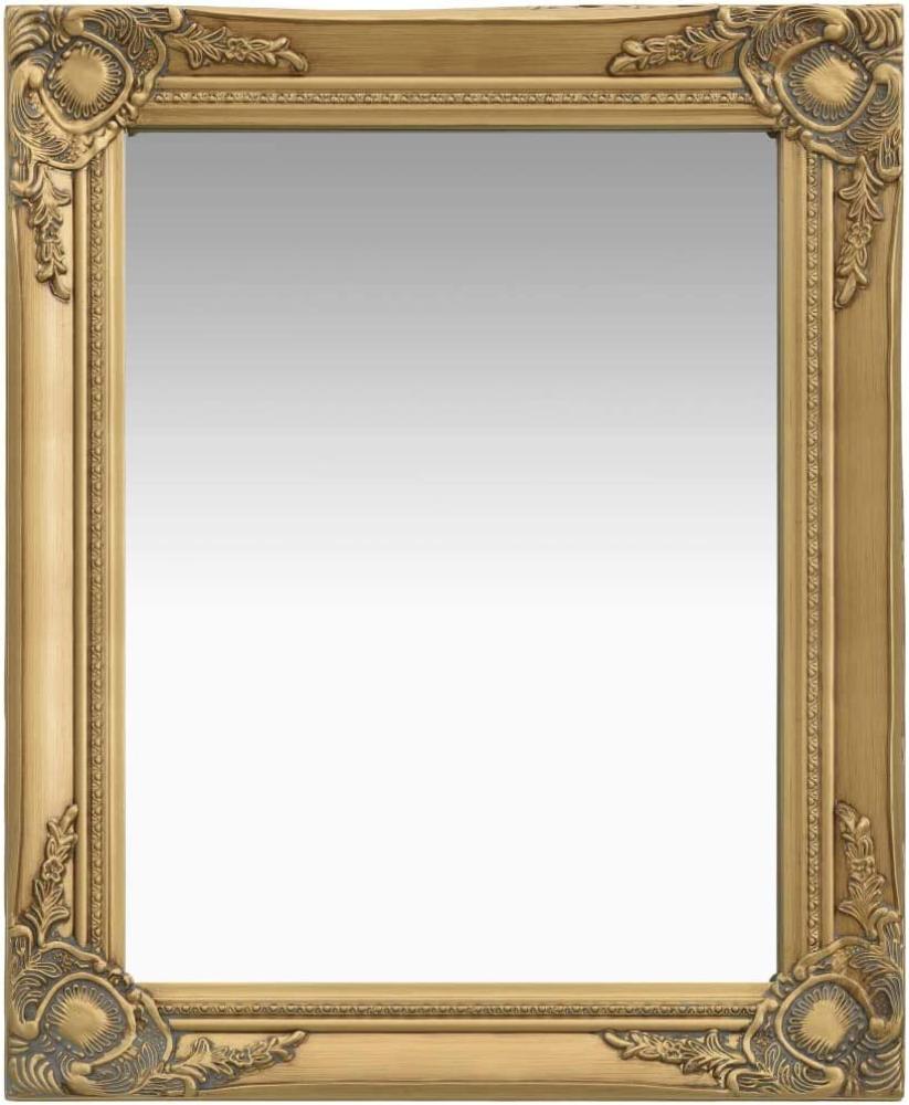 vidaXL Wandspiegel im Barock-Stil 50 x 60 cm Golden [320317] Bild 1