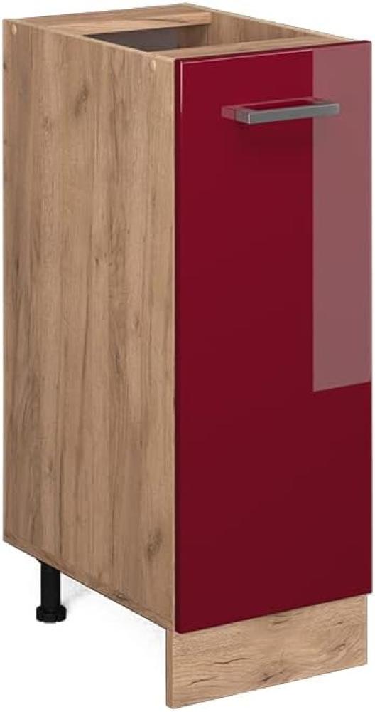 Vicco Küchenschrank Hängeschrank Unterschrank Küchenzeile R-Line Goldkraft Bordeaux Bild 1