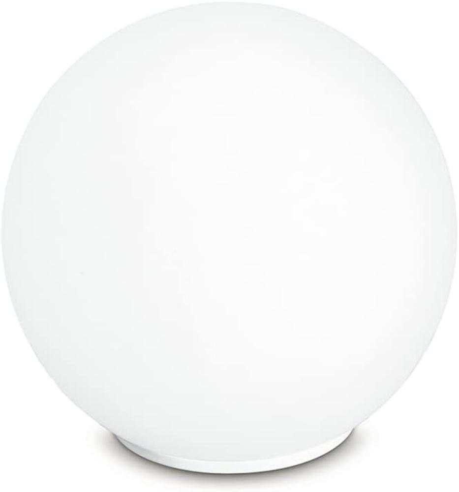 LED Tischleuchte Kleine Kugel - Glaskugel Weiß satiniert Ø 20cm Bild 1