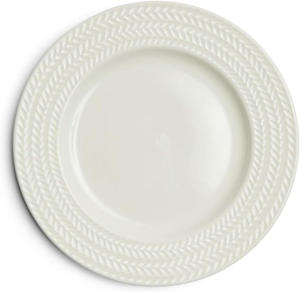 Riviera Maison Teller Bellecôte Breakfast Plate Weiß (20cm) 526520 Bild 1