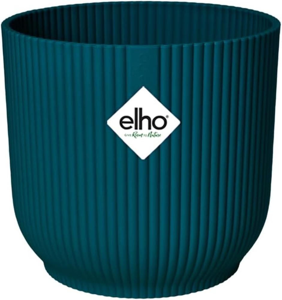 Elho Blumentopf Vibes Fold Ø 25 x 23 cm tiefes blau Bild 1