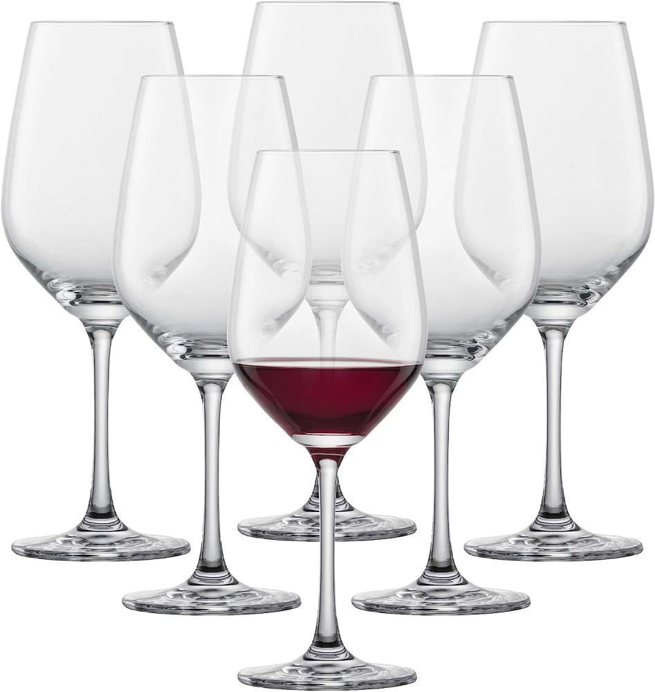 Schott Zwiesel Vina Burgunderglas 0, 6er Set, Rotweinglas, Weinkelch, Weinglas, Glas, 404 ml, 110458 Bild 1