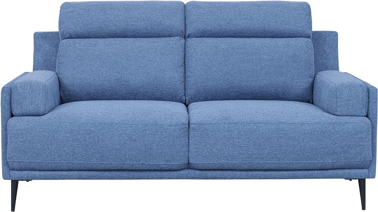 2-Sitzer Sofa Amsterdam Blau Bild 1