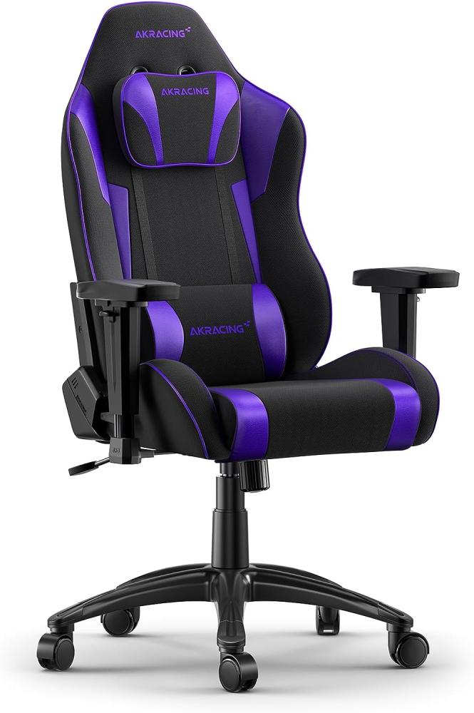 AKRacing Chair Core EXSE Gaming Stuhl, Stoff/Kunstleder, Indigo, Normal Bild 1