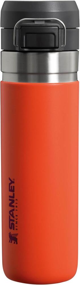 STANLEY Quick Flip Trinkflasche Edelstahl 0. 71L - Hält 12+ Stunden Kalt - Wasserflasche BPA-Frei - Spülmaschinenfest - Druckverschlussdeckel - Thermosflasche Auslaufsicher - Tigerlily Plum Bild 1