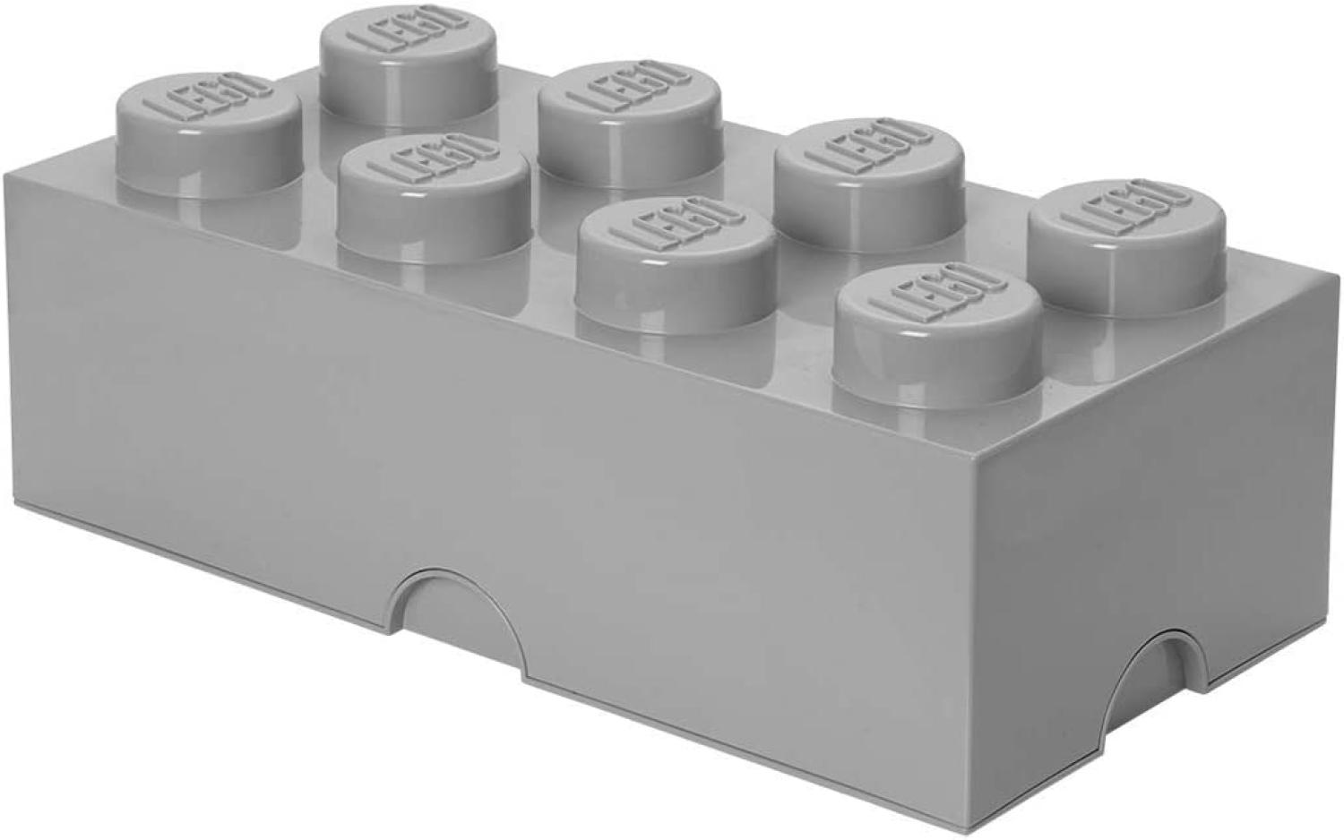 Lego 'Storage Brick 8' Aufbewahrungsbox grau Bild 1