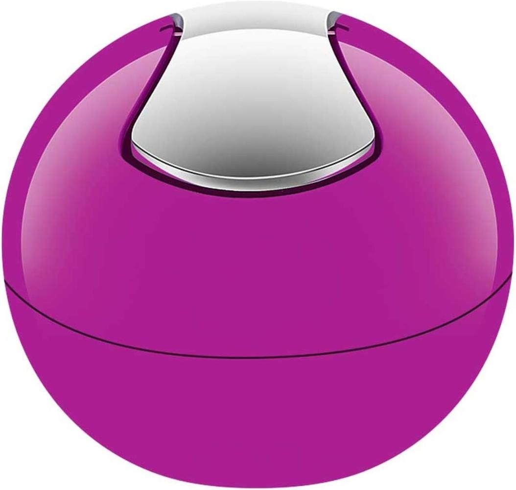Spirella 'Bowl' Abfalleimer, pink, 1 Liter Bild 1