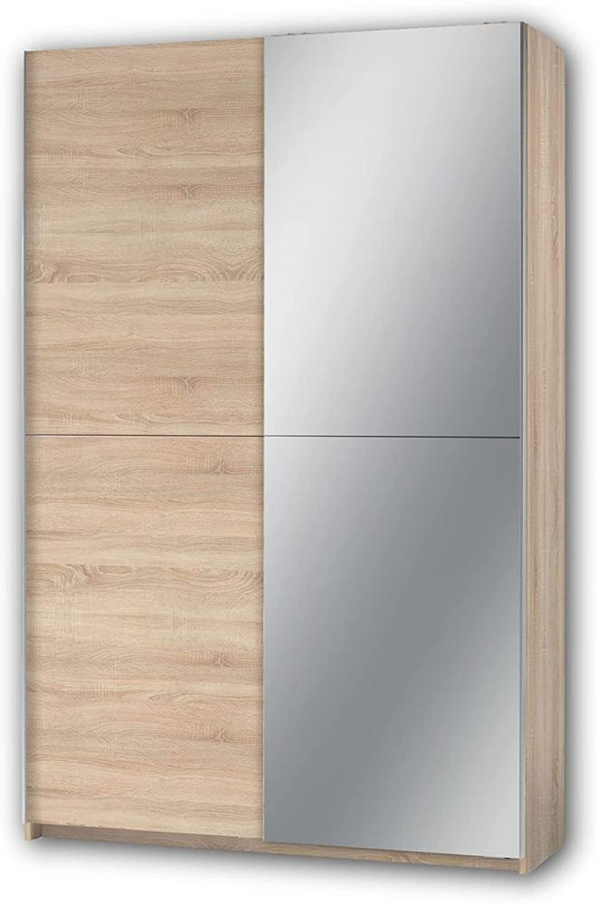 Bega 'Fast' Schwebetürenschrank mit Spiegel, Sonoma Eiche Bild 1