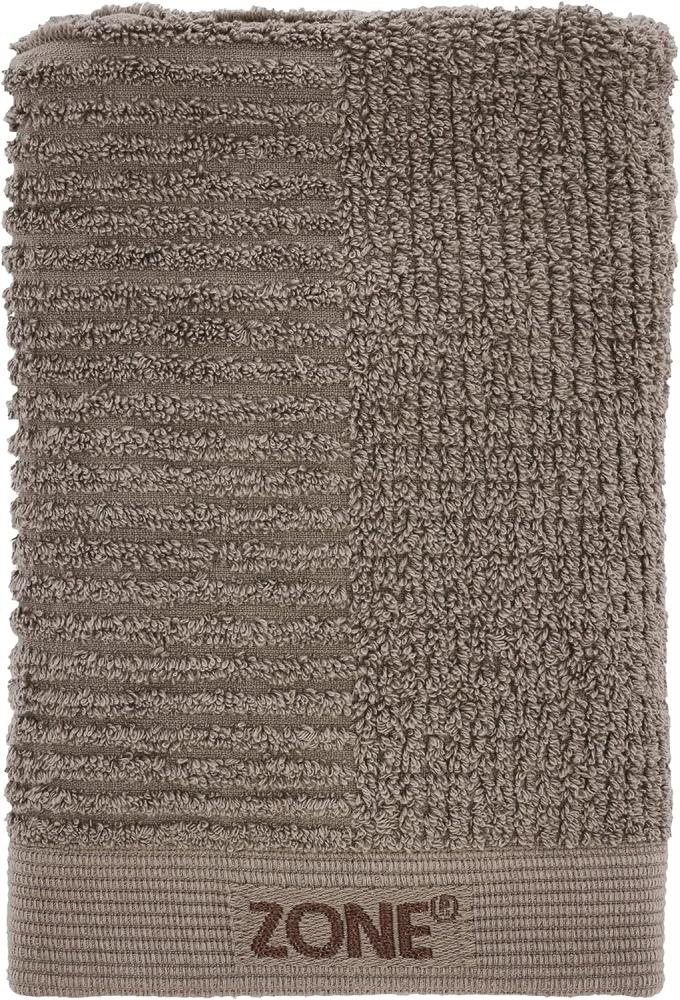 Zone Denmark Handtuch Classic, Badetuch, Gästehandtuch, Baumwolle, Taupe, 70 x 50 cm, 26444 Bild 1