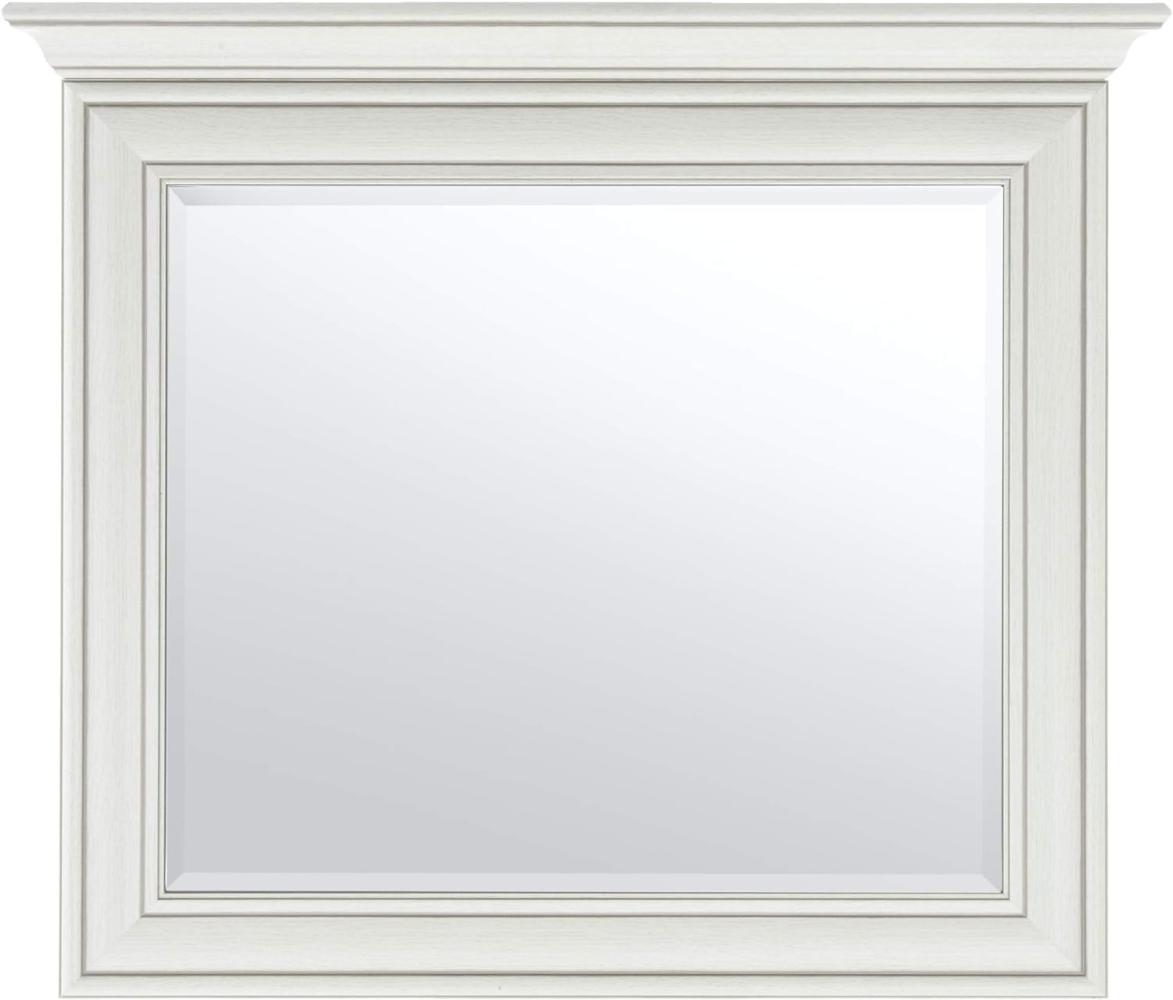 Garderobenspiegel Wandspiegel Spiegel VENEDIG Used Weiß 88 x 76 x 7 cm Bild 1