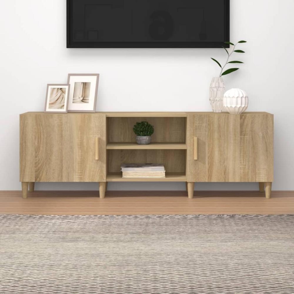 TV-Schrank Sonoma-Eiche 150x30x50 cm Holzwerkstoff [812621] Bild 1