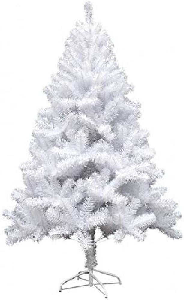 Weihnachtsbaum Christbaum Tanne Weiß künstlich 90cm Bild 1