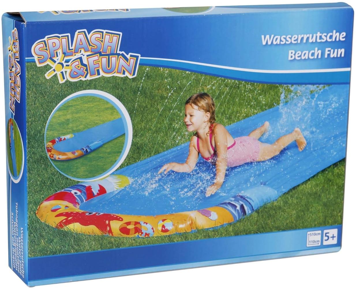Splash & Fun Wasserrutsche Beach Fun, 510 x 110 cm Bild 1