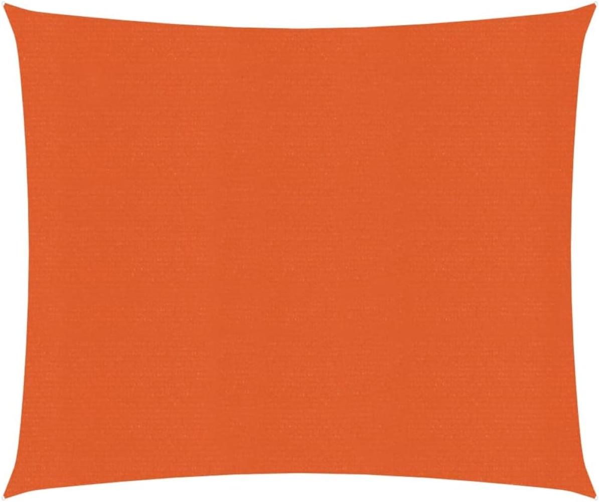 vidaXL Sonnensegel 60 g-m² Orange 2,5x3 m HDPE Bild 1