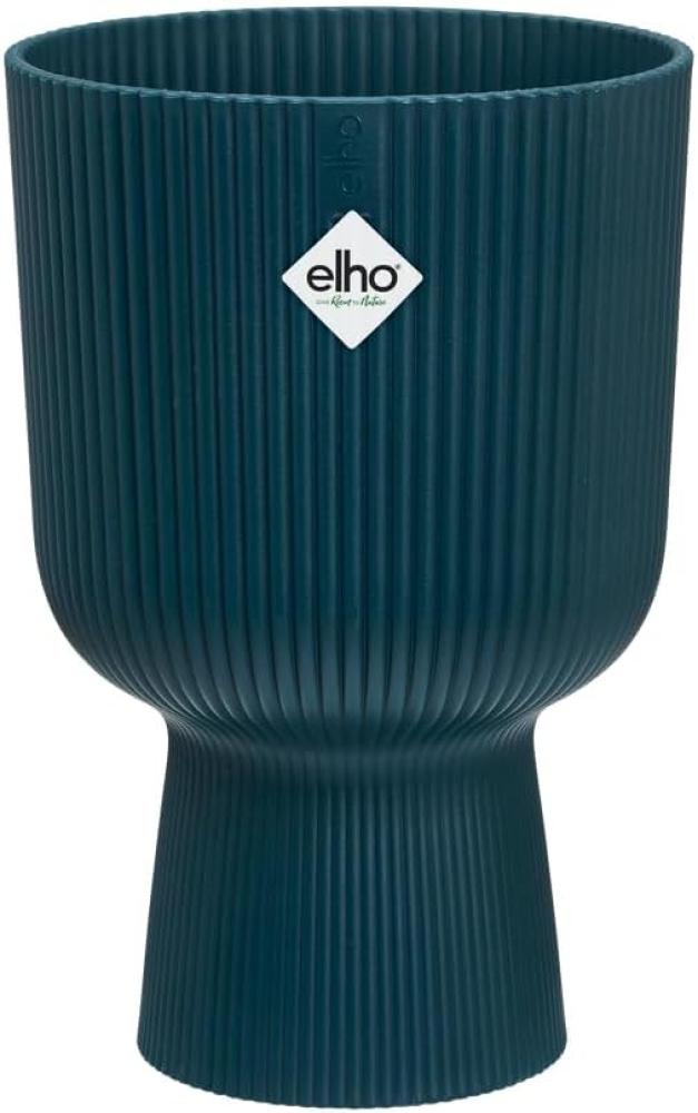 Elho Blumentopf Vibes Fold Coupe D14cm blau Bild 1