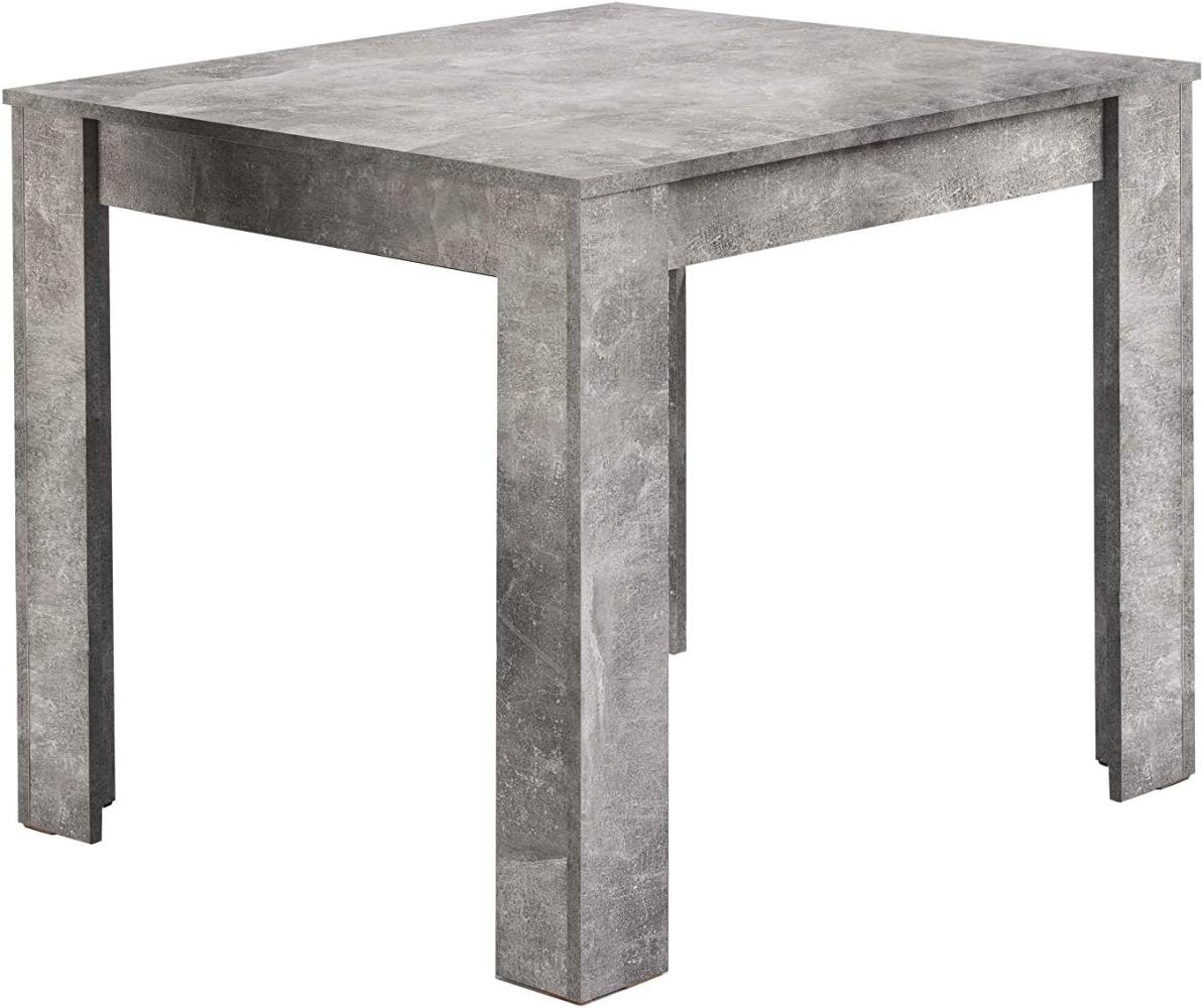 Tisch, Beton-Optik, 80 x 80 cm Bild 1