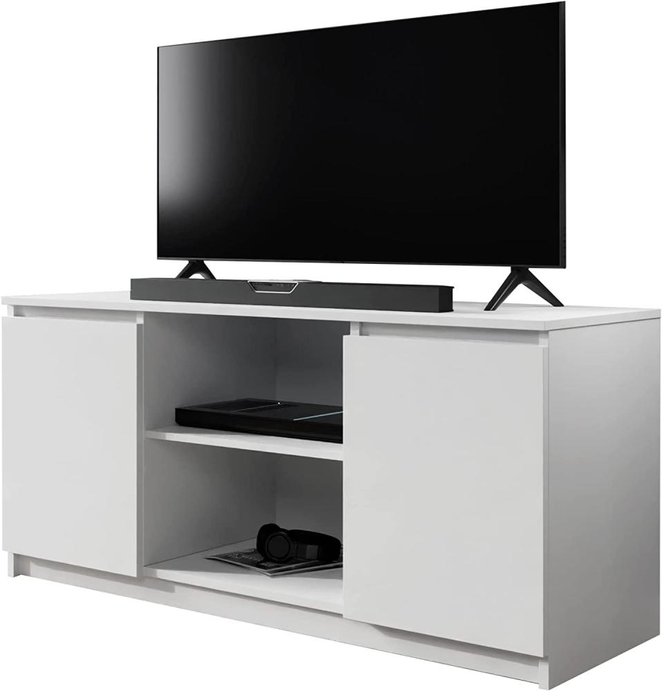 TV-Lowboard Pateni (Farbe: Weiß) Bild 1