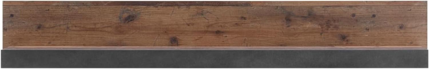 Wandboard Ward in Used Wood Shabby und Matera grau 153 x 23 cm Bild 1