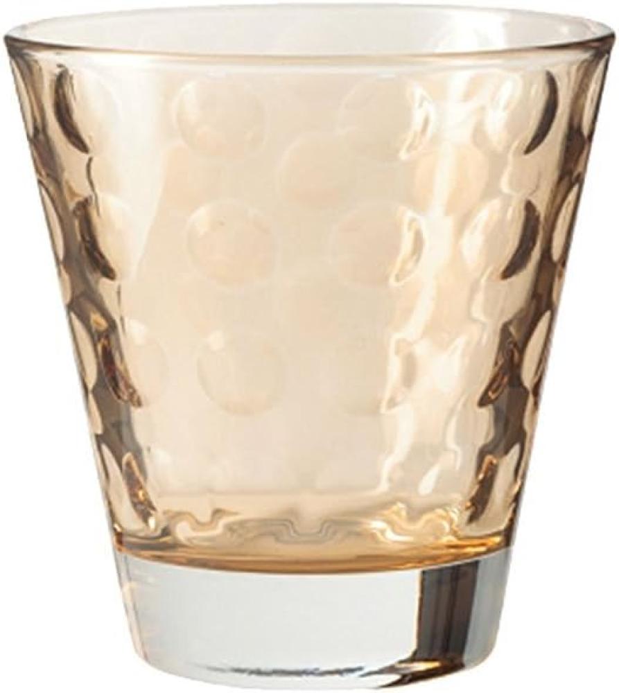 Leonardo Optic Whiskeybecher, Whiskyglas, Tumbler, Made in Germany, Glas, Marrone, 140 ml, 17992 Bild 1