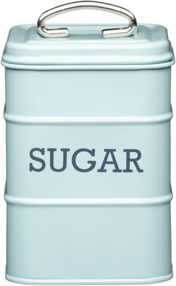 KitchenCraft - Zuckerdose Zucker Vorratsdose Vorratsbehälter Blau (LNSUGARBLU) Bild 1