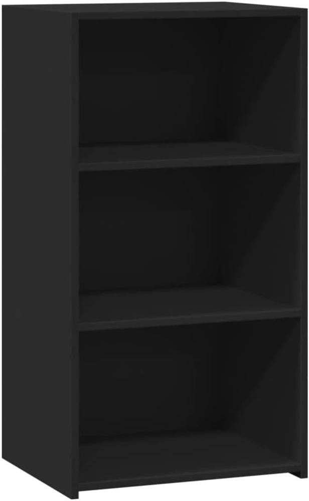 Sideboard Schwarz 50x41x93 cm Holzwerkstoff 846363 Bild 1