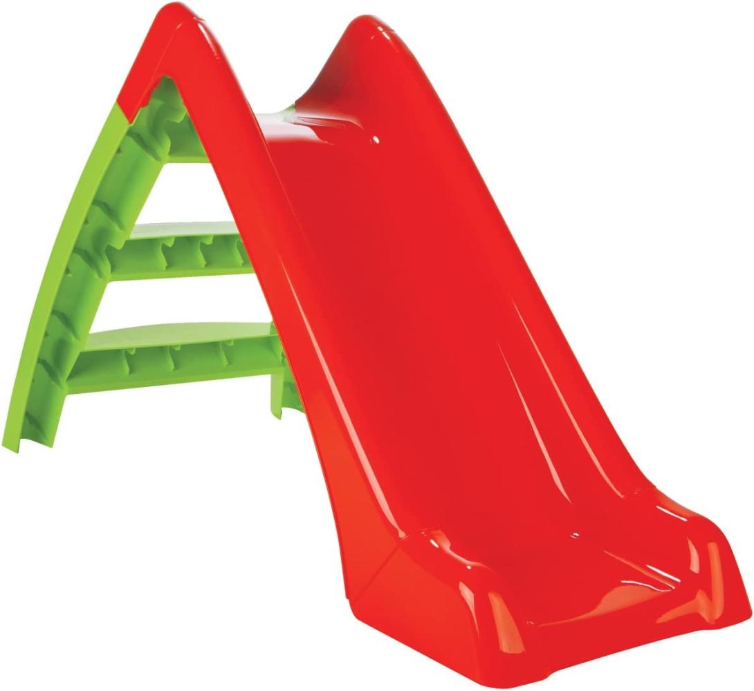 Jamara 460265 'Happy Slide', 123 x 60 x 72 cm (LxBxH), ab 12 Monaten, bis 25 kg belastbar, rot-grün Bild 1