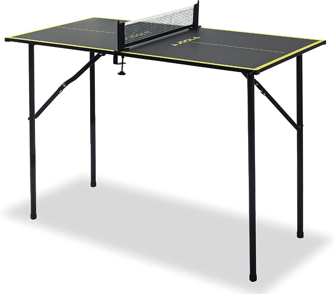 Joola Indoor-Tischtennisplatte "Mini" (inkl. Netzgarnitur), dunkelgrau Bild 1
