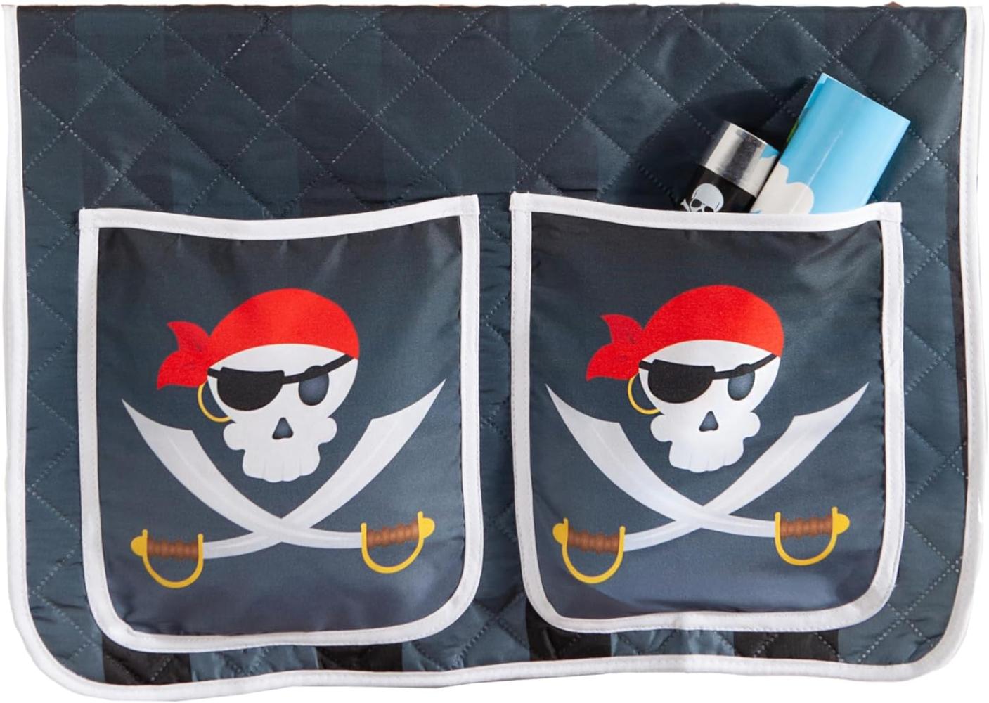 Kinder Bett-Tasche \"Pirat Luan\" für Hoch- und Etagenbetten Bild 1