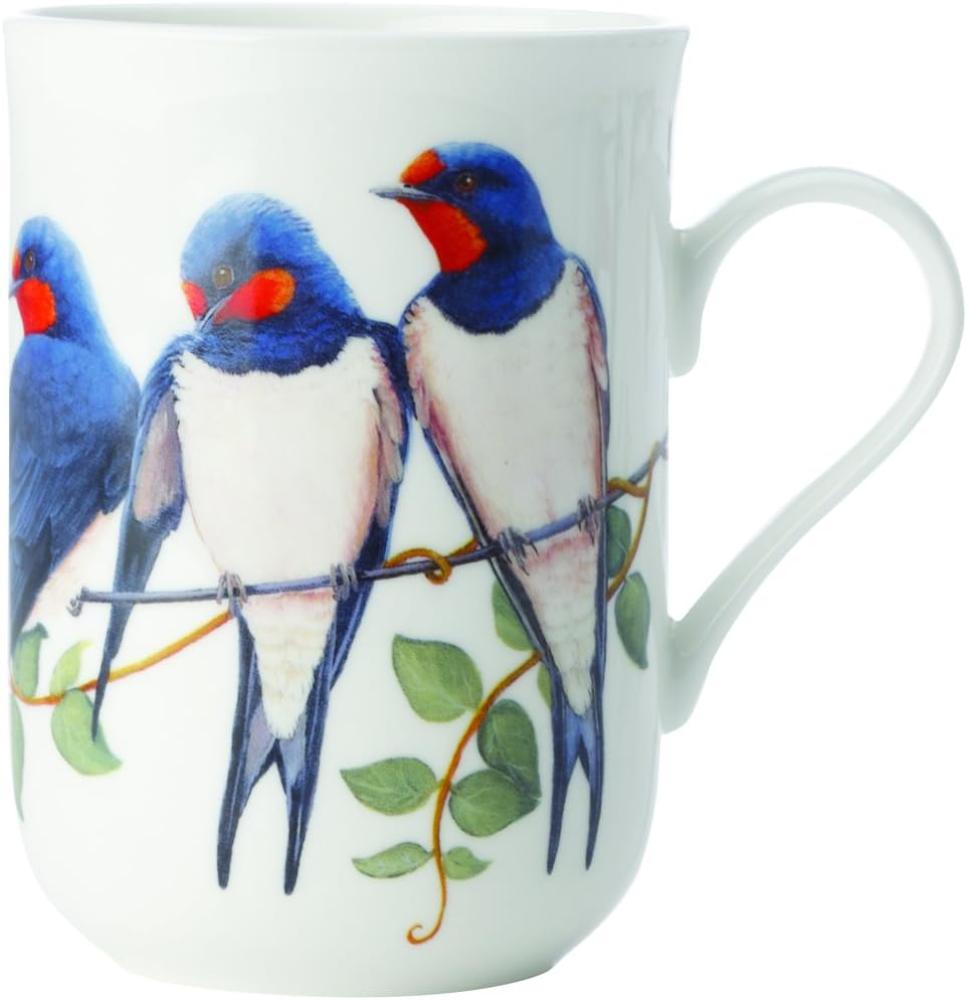 Becher 330 ml SCHWALBE - Birds of the World - Maxwell & Williams / Bone China / Kaffeebecher / Pott Bild 1