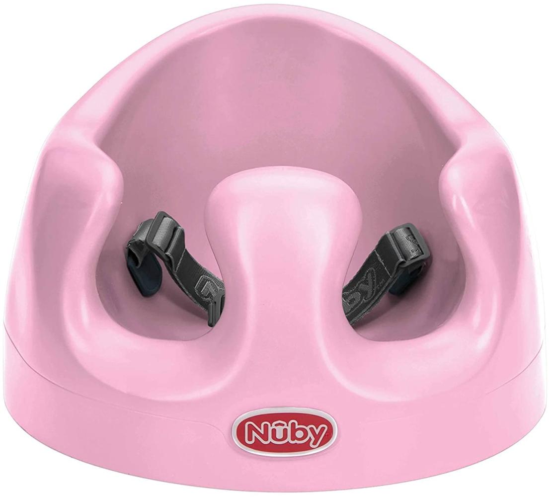 Nuby My Baby Seat Soft-Bodensitz - rosa - für Babys 4-12 monate Bild 1
