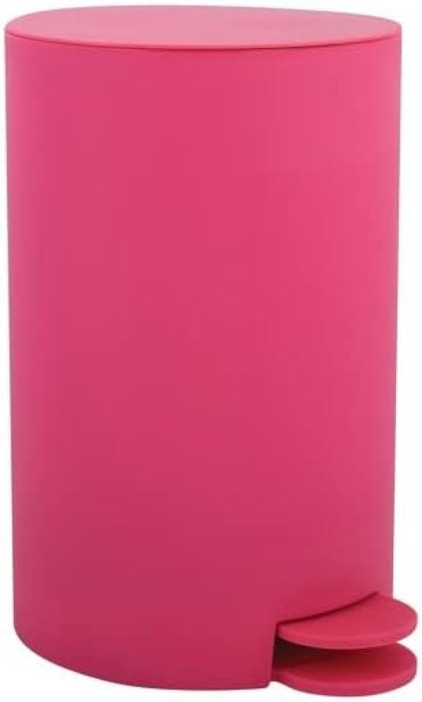 MSV Kosmetikeimer "Osaki" Mülleimer Treteimer Abfalleimer - 3 Liter – mit herausnehmbaren Inneneimer - Pink Bild 1