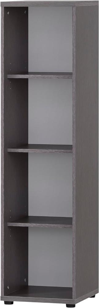 Möbelpartner Regal, Holzwerkstoff, esche grau Dekor, 39,3 x 39,5 x 152,8 cm Bild 1