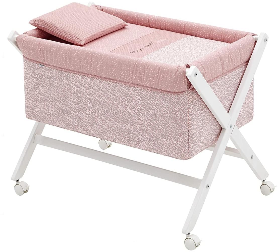 Cambrass 46008 Small Bed X Wood Une Forest Pink/White 55x87x74 cm, rosa Bild 1