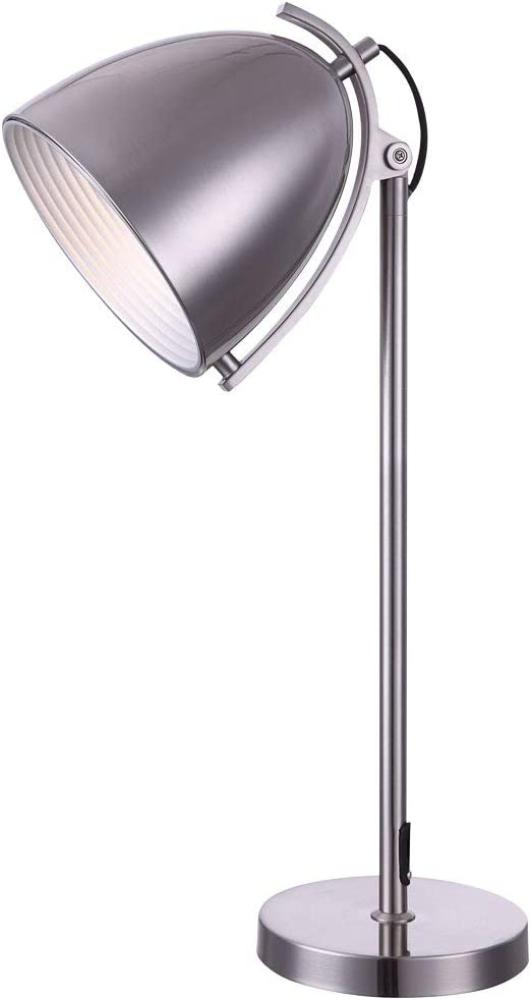 Tischlampe, nickel matt, Spot beweglich, H 70 cm, JACKSON Bild 1