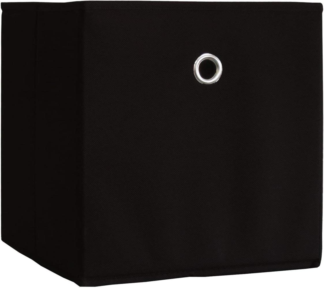 VCM 2er-Set 'Boxas' Faltbox, 28x27x27 cm, schwarz Bild 1