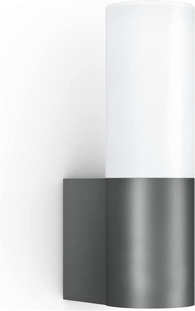 Steinel LED-Außenwandleuchte L 605 anthrazit, 729 lm, 3000 K warmweiß, Aluminium, Opalglas Bild 1