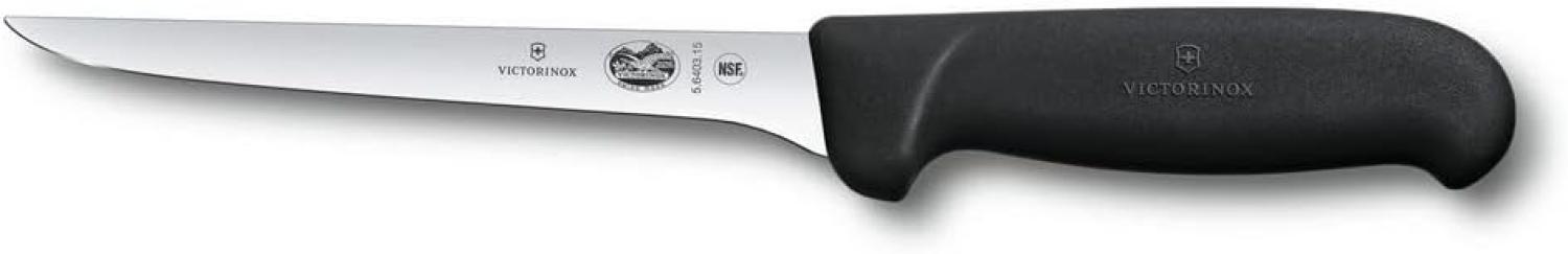 Victorinox Küchenmesser Ausbeinmesser Fibrox schwarz 15 cm, 5. 6403. 15 Bild 1