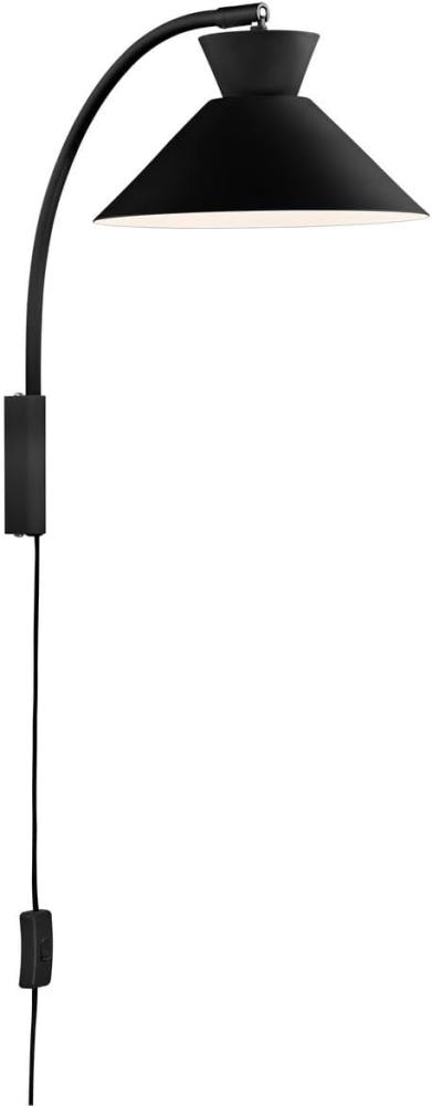 Nordlux Dial Wandleuchte schwarz E27 IP20 Bild 1