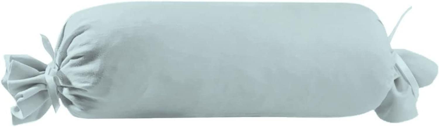 Vario Kissenbezug Jersey für Nackenrolle, lagune, 15 x 40 cm Bild 1