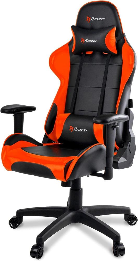 Arozzi Gaming Stuhl VERONA schwarz/orange Bild 1