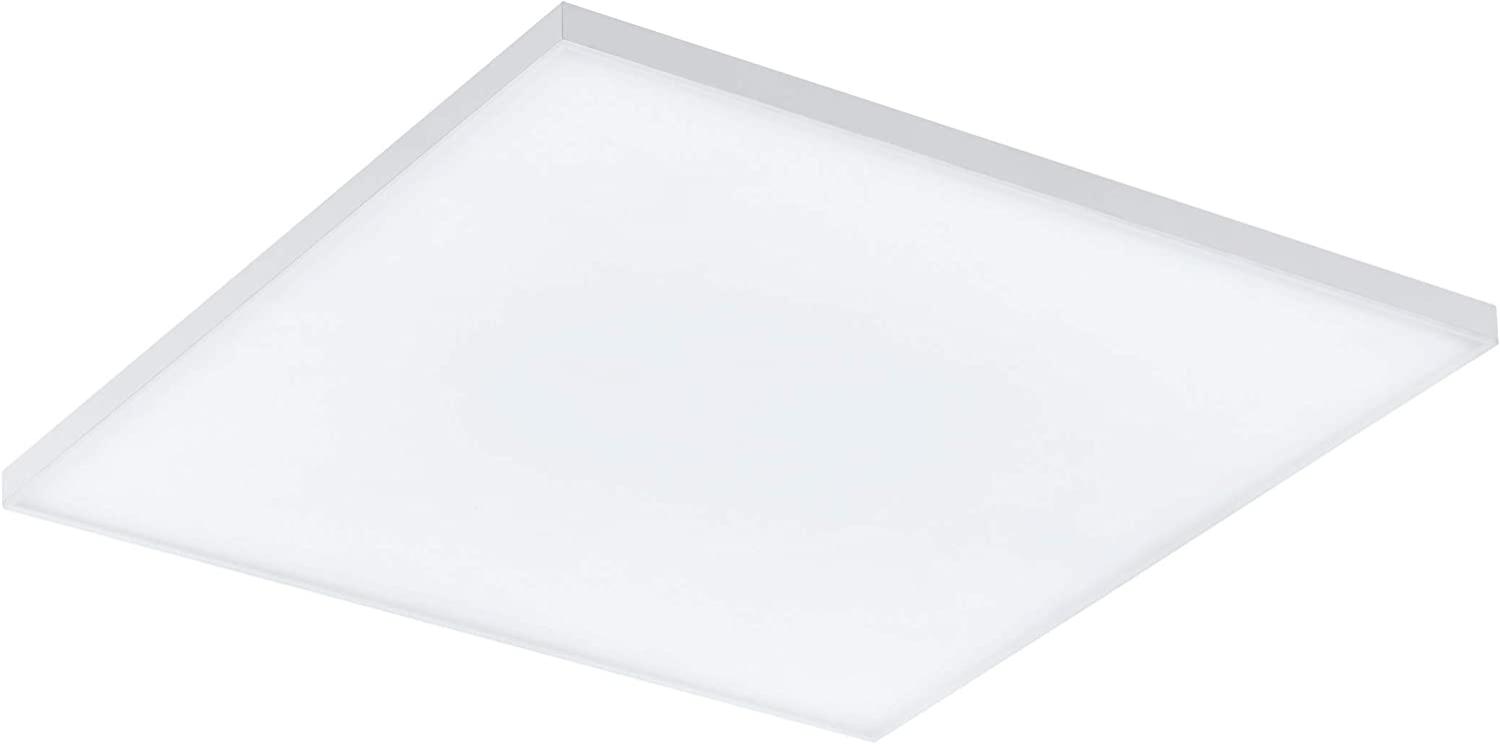 Eglo 98476 LED Deckenleuchte TURCONA weiß satiniert L:45cm B:45cm H:6cm rahmenloses Design Bild 1