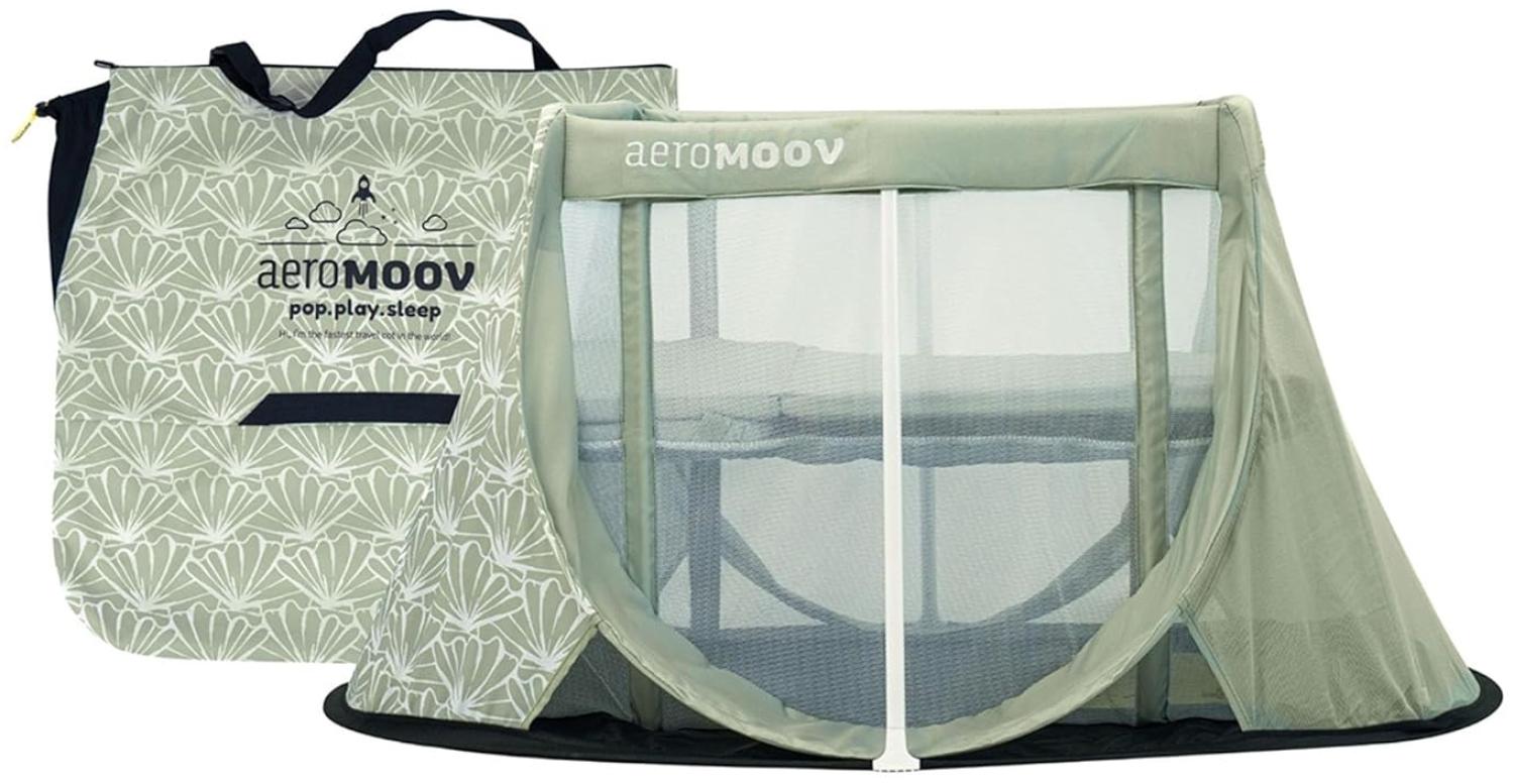Aeromoov Instant Reisebett Seashell Olive Grün hell Bild 1