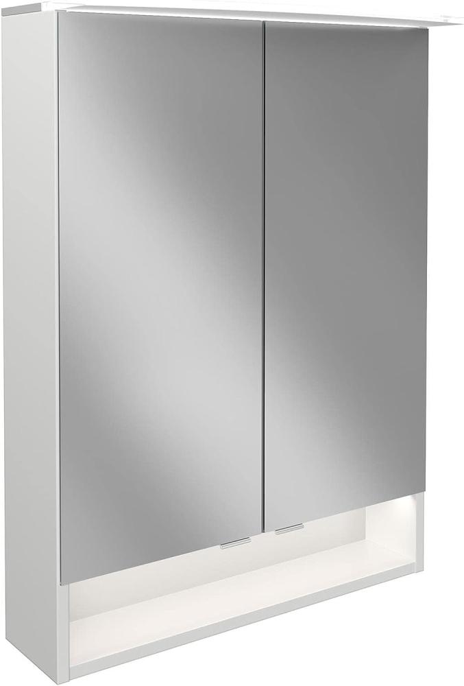 Fackelmann B. STYLE Spiegelschrank, 60 cm breit, Weiß Bild 1