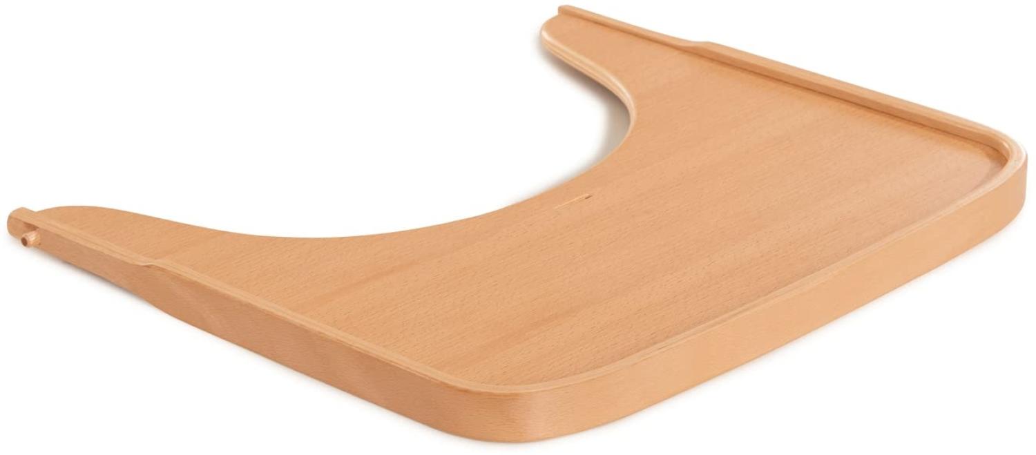 Hauck Core Esstisch für Hochstuhl Alpha wooden tray Natural Bild 1