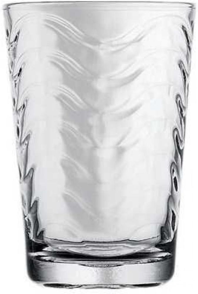 Pasabahce 52644 6-Teilig Wassergläser Glas 200 ml Trinkglas mit Glassaft Glas Tumbler Bild 1