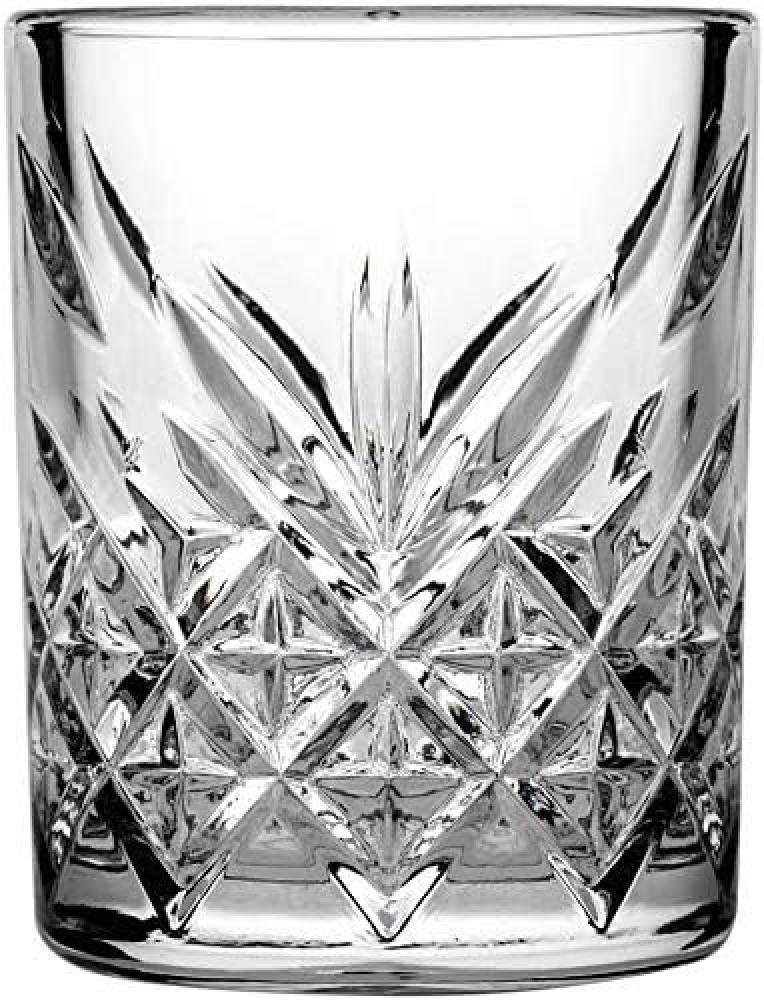 Pasabahce 52780 Whisky Timeless Schnapsglas, Shotglas, Stamper, 60ml, Glas, transparent, 4er-Set Bild 1