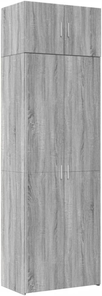 Hochschrank Grau Sonoma 70x42,5x225 cm Holzwerkstoff 3281334 Bild 1