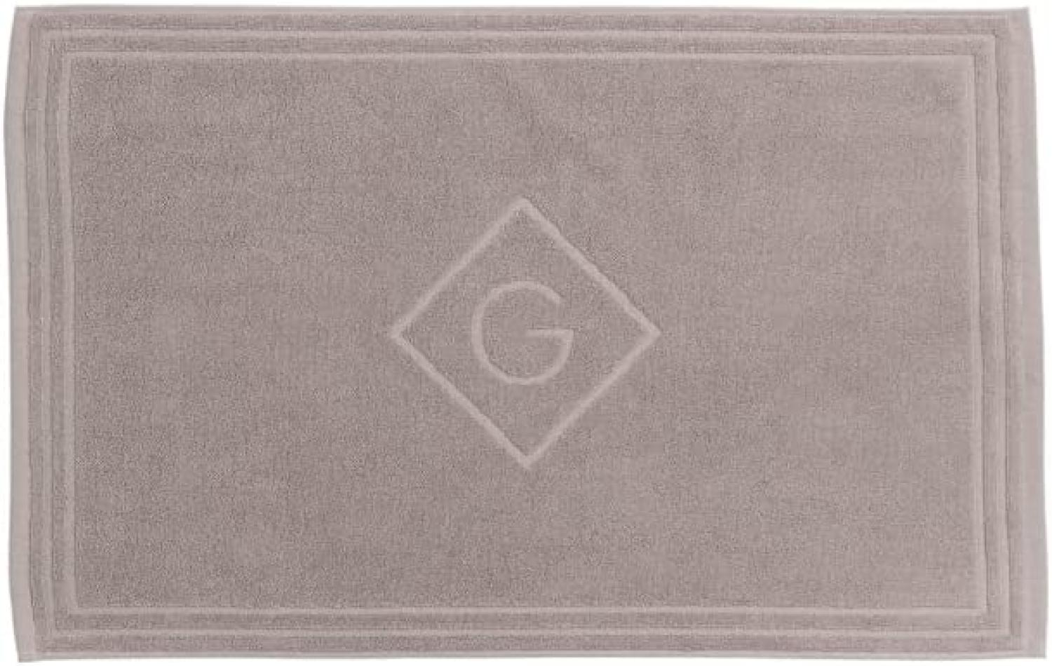 GANT Badematte G Shower Silver Sand 50 x 80 cm Bild 1